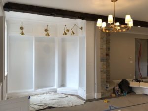 Shallow Bookshelf Cabinetry