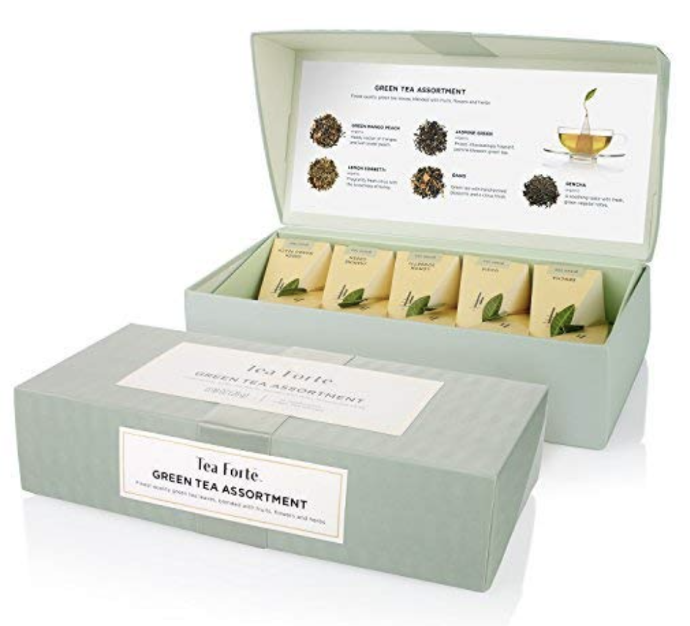 Tea Forte Herbal Retreat Petite Presentation Box Tea Sampler